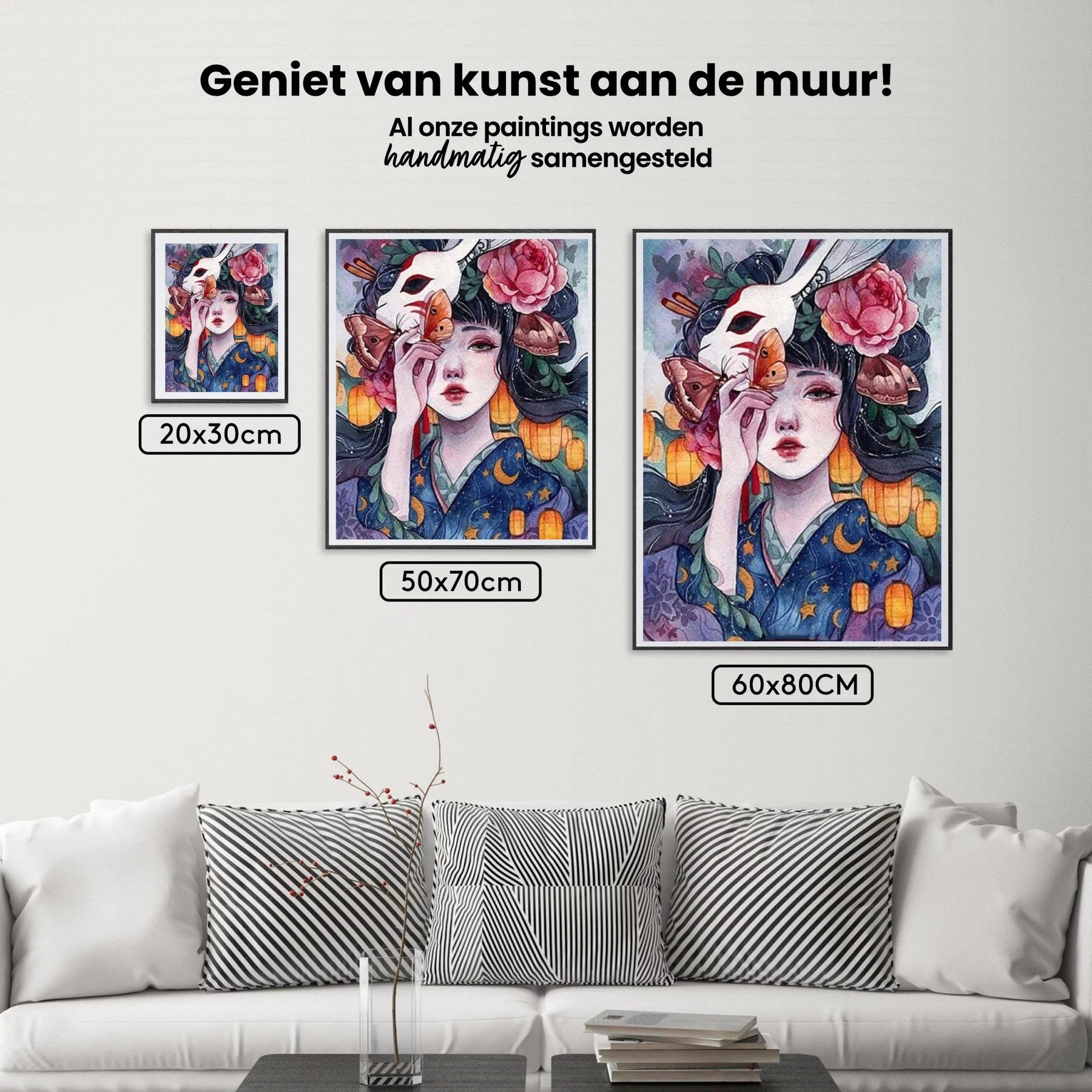 Diamantmaleri Japansk Pige - SEOS Shop ®