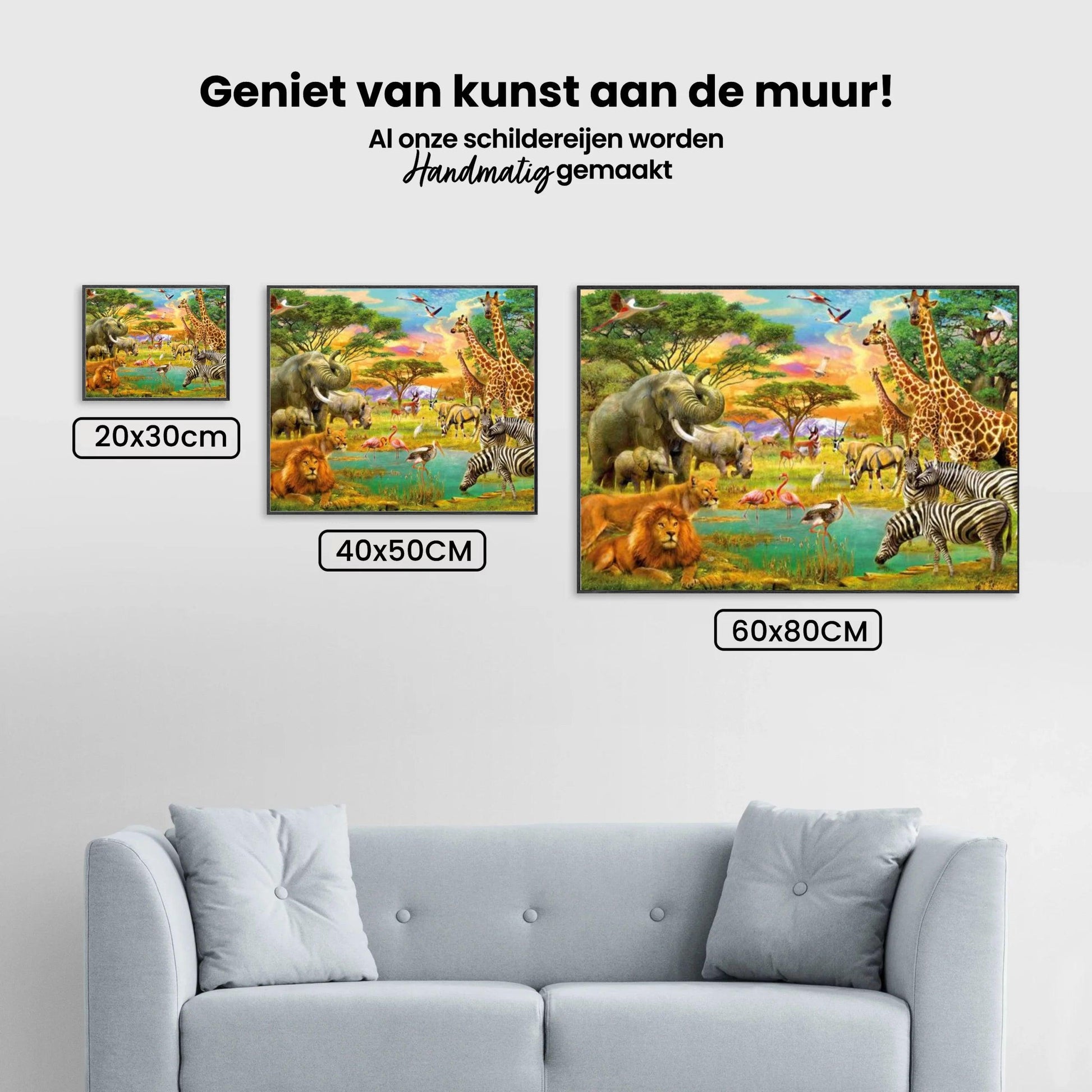 Diamantmaling Jungledyr – SEOS Shop ®