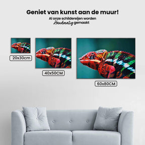 Diamantmaleri Kamæleon 45x30 cm – SEOS Shop ®