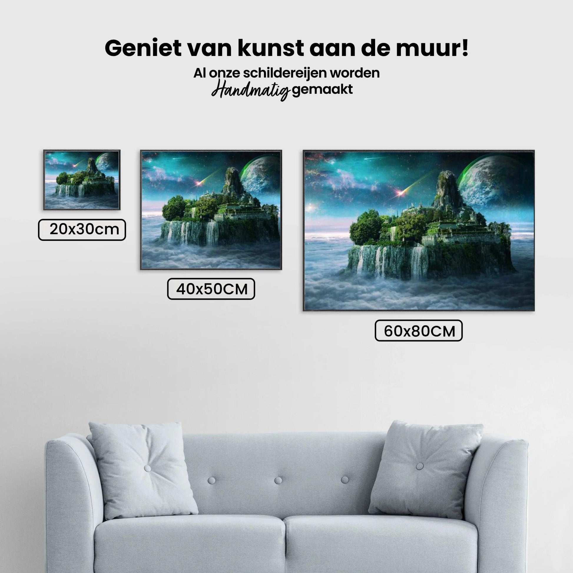 Diamantmaling Slot i himlen – SEOS Shop ®
