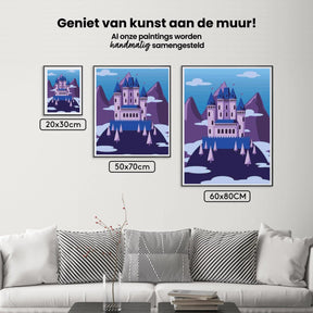 Diamantmaling Slot om vinteren – SEOS Shop ®