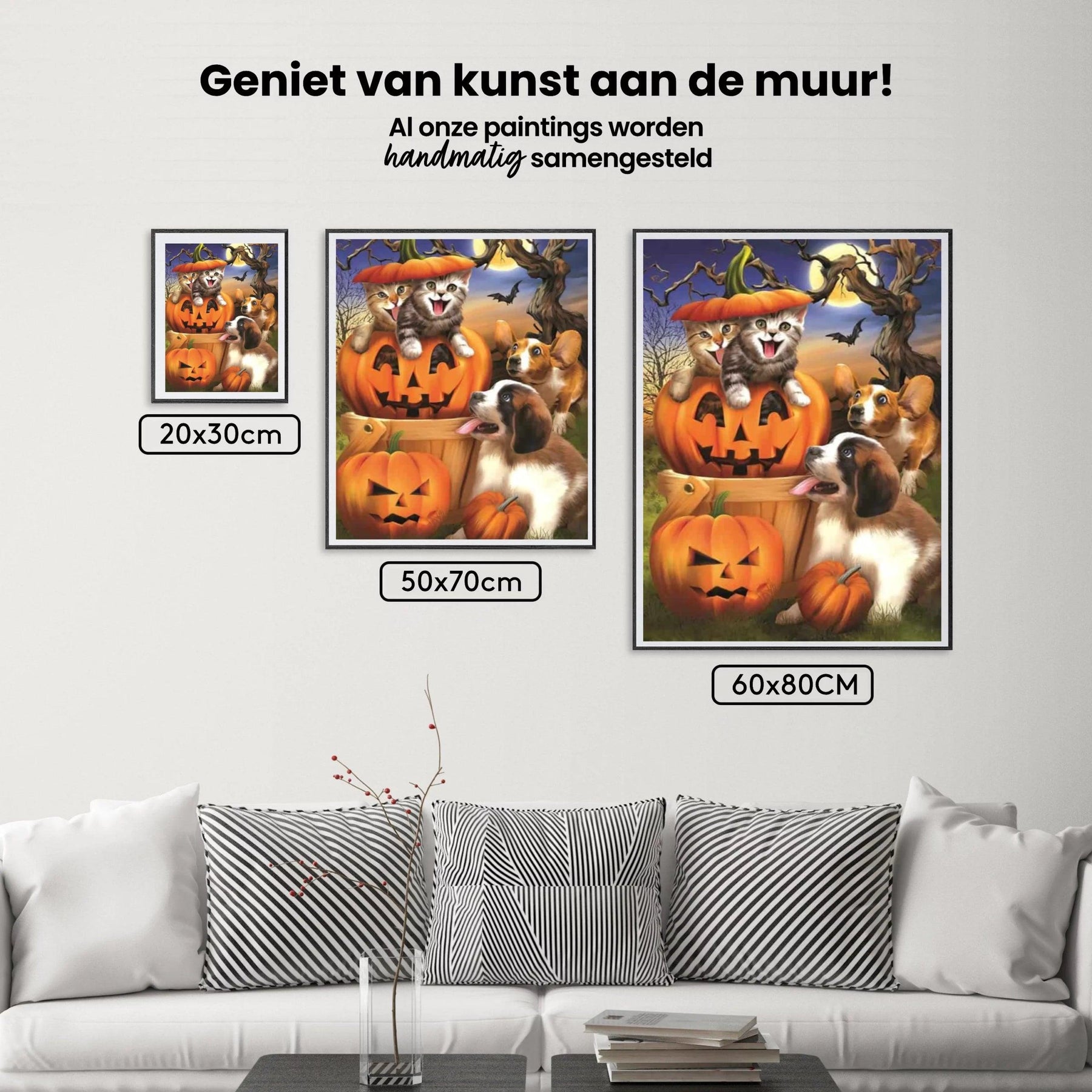 Diamantmaling Kat og Hund - SEOS Shop ®