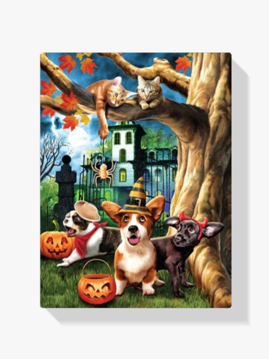 Diamantmaling Katte og Hunde - SEOS Shop ®