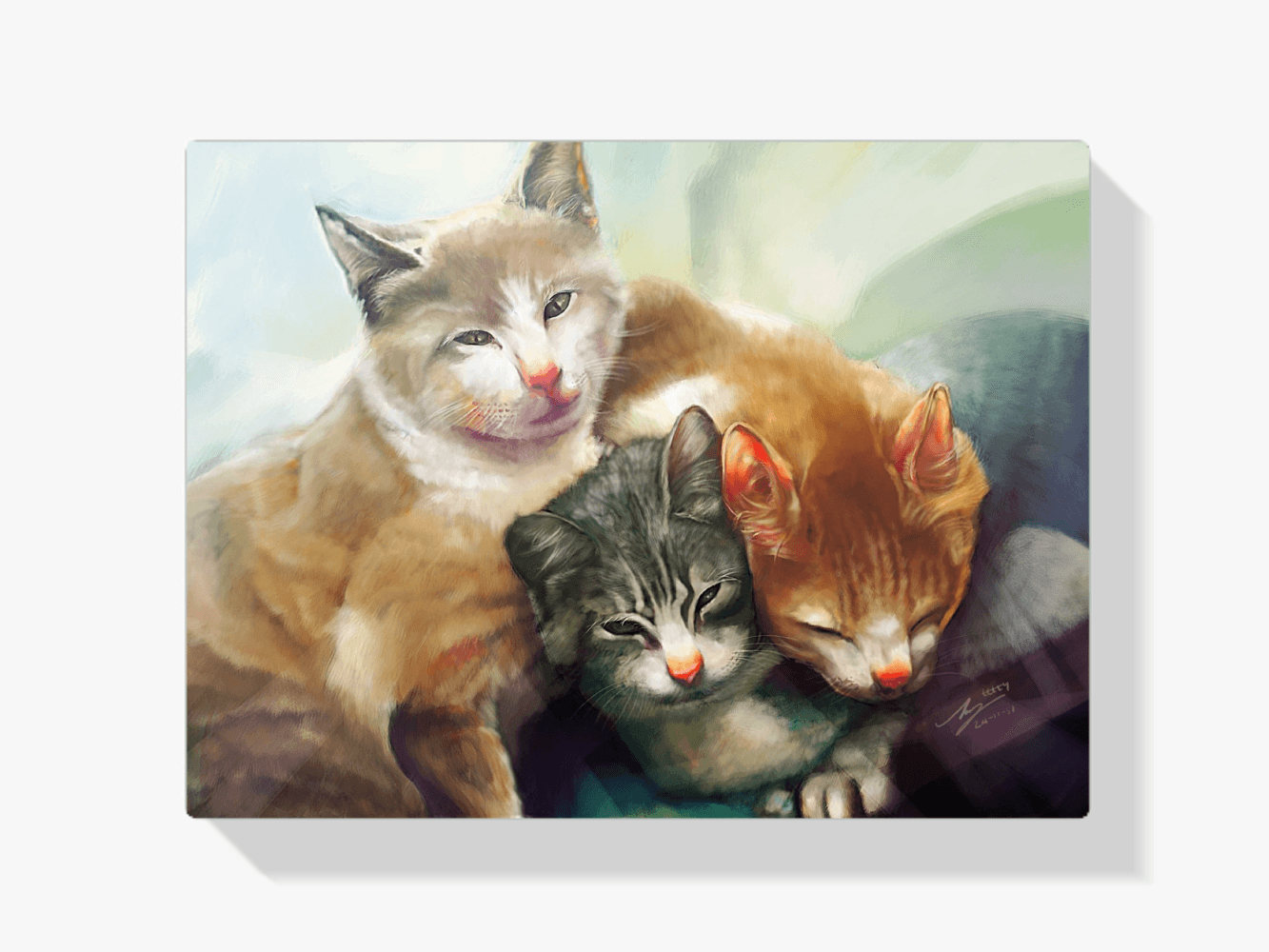 Diamantmaling Kattefamilie - SEOS Shop ®