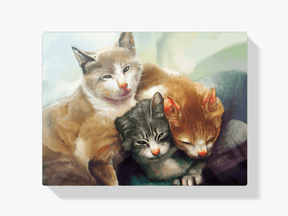 Diamantmaling Kattefamilie - SEOS Shop ®