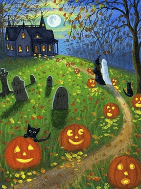 Diamantmaling Kirkegård - SEOS Shop ®