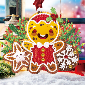 Diamantmaling julekort - sæt med 12 - inklusive kuverter