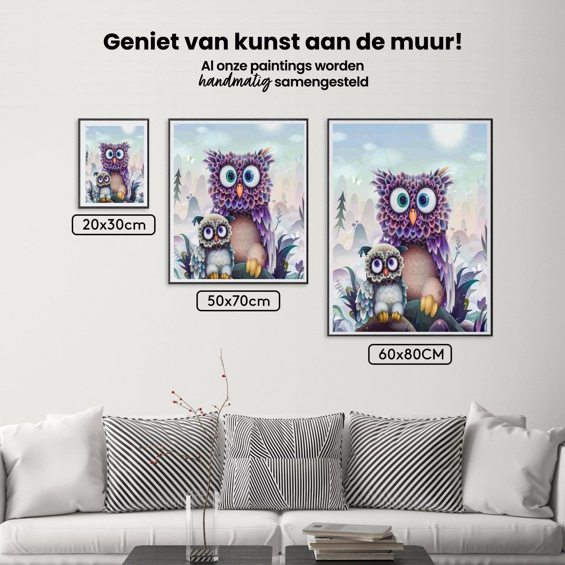 Diamantmaling Børneugler - SEOS Shop ®