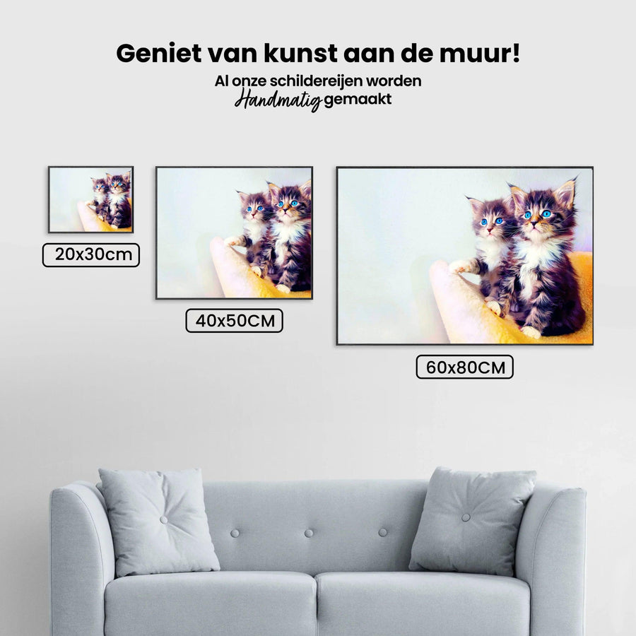 Diamantmaling Killinger med Blå Øjne - SEOS Shop ®