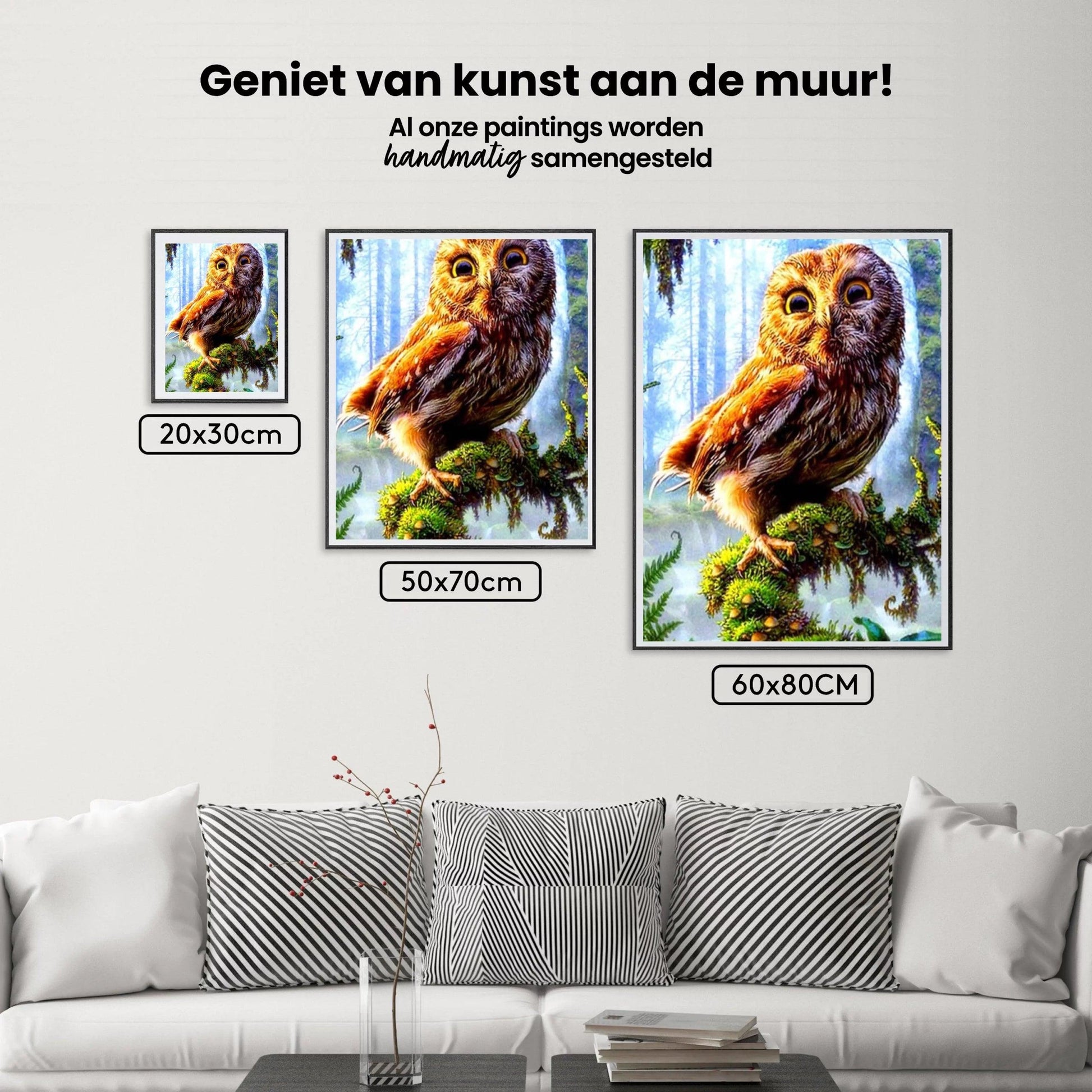 Diamantmaling Lille Ugle - SEOS Shop ®