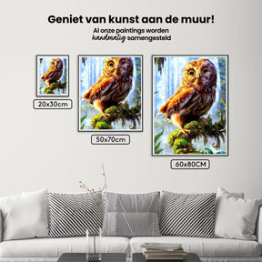 Diamantmaling Lille Ugle - SEOS Shop ®