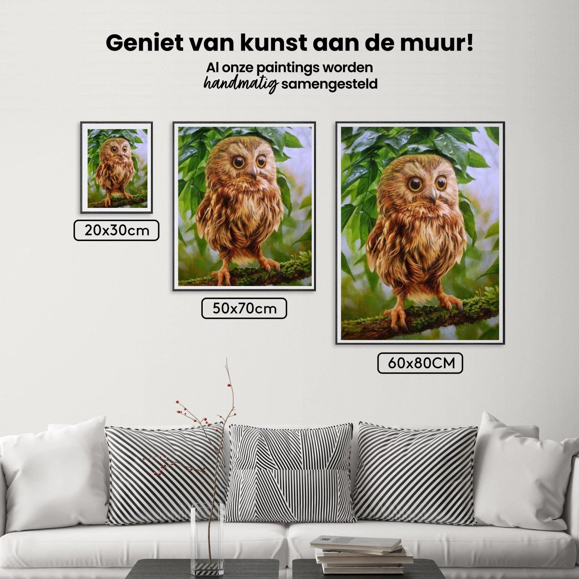 Diamantmaling Lille Ugle - SEOS Shop ®