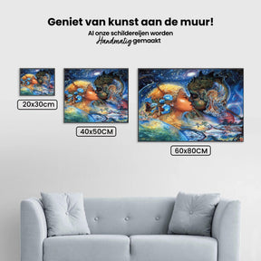 Diamantmaleri Kosmisk Kys - SEOS Shop ®