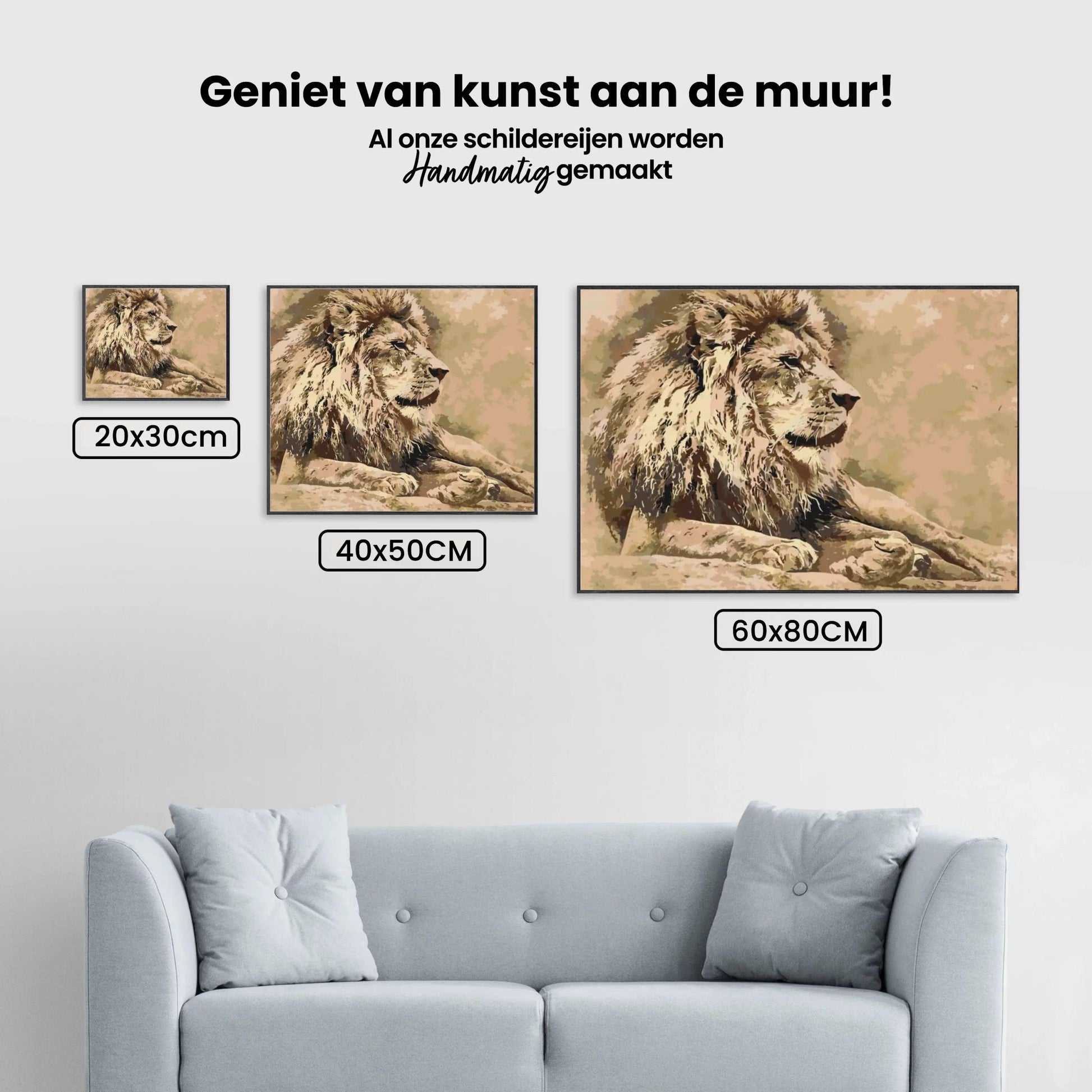 Diamantmaling Løve 2 - SEOS Shop ®