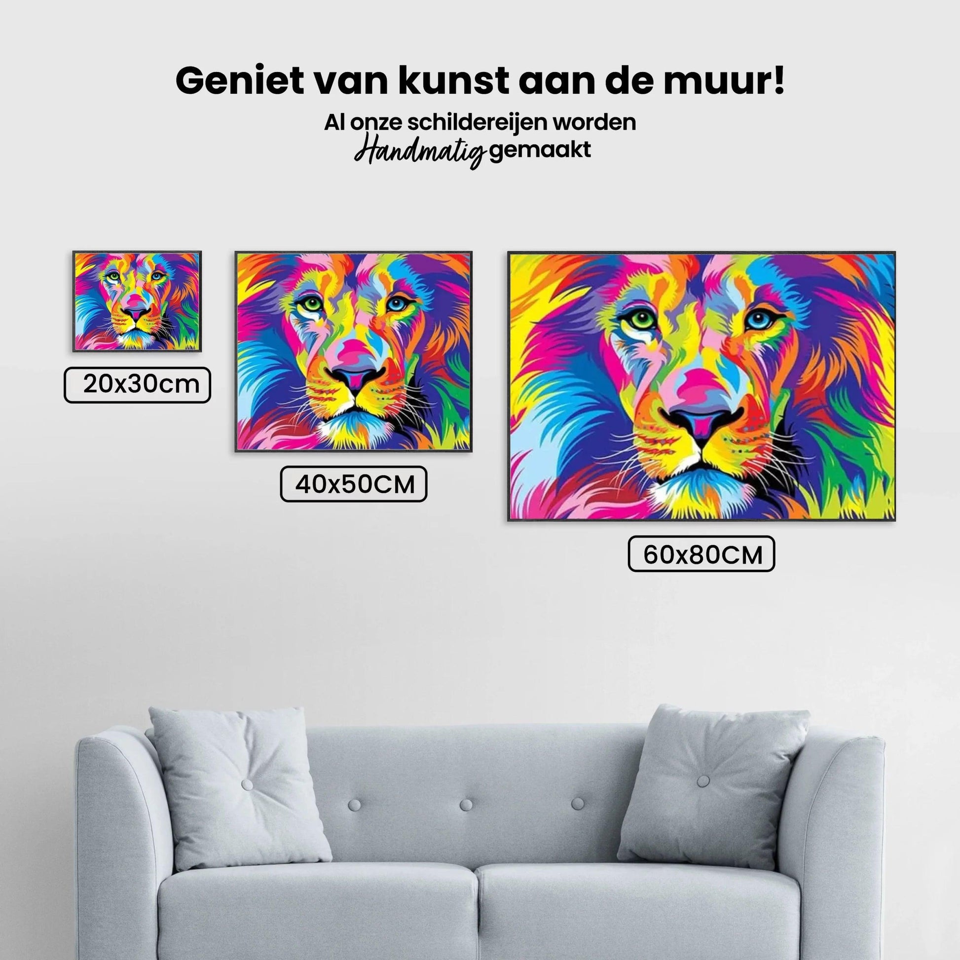 Diamantmaling Løve - SEOS Shop ®