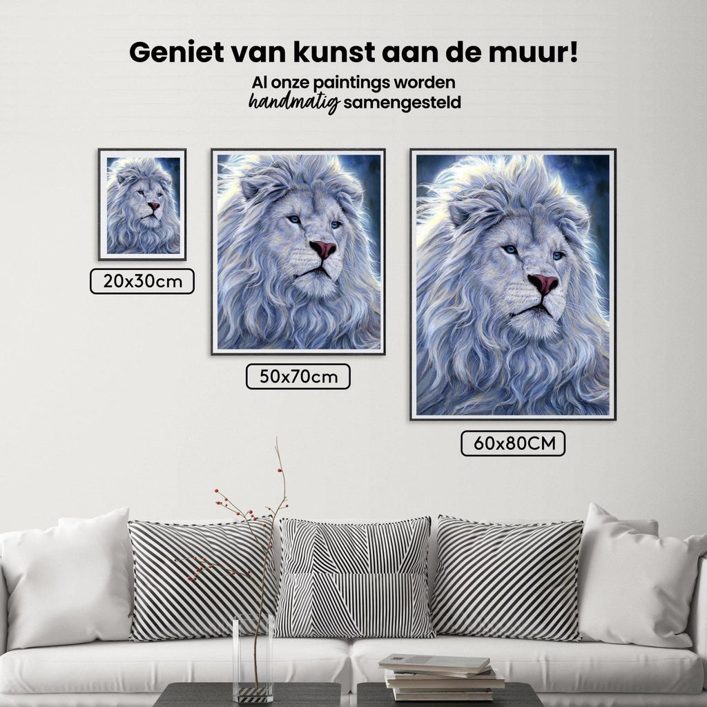 Diamantmaling Løvehoved - SEOS Shop ®