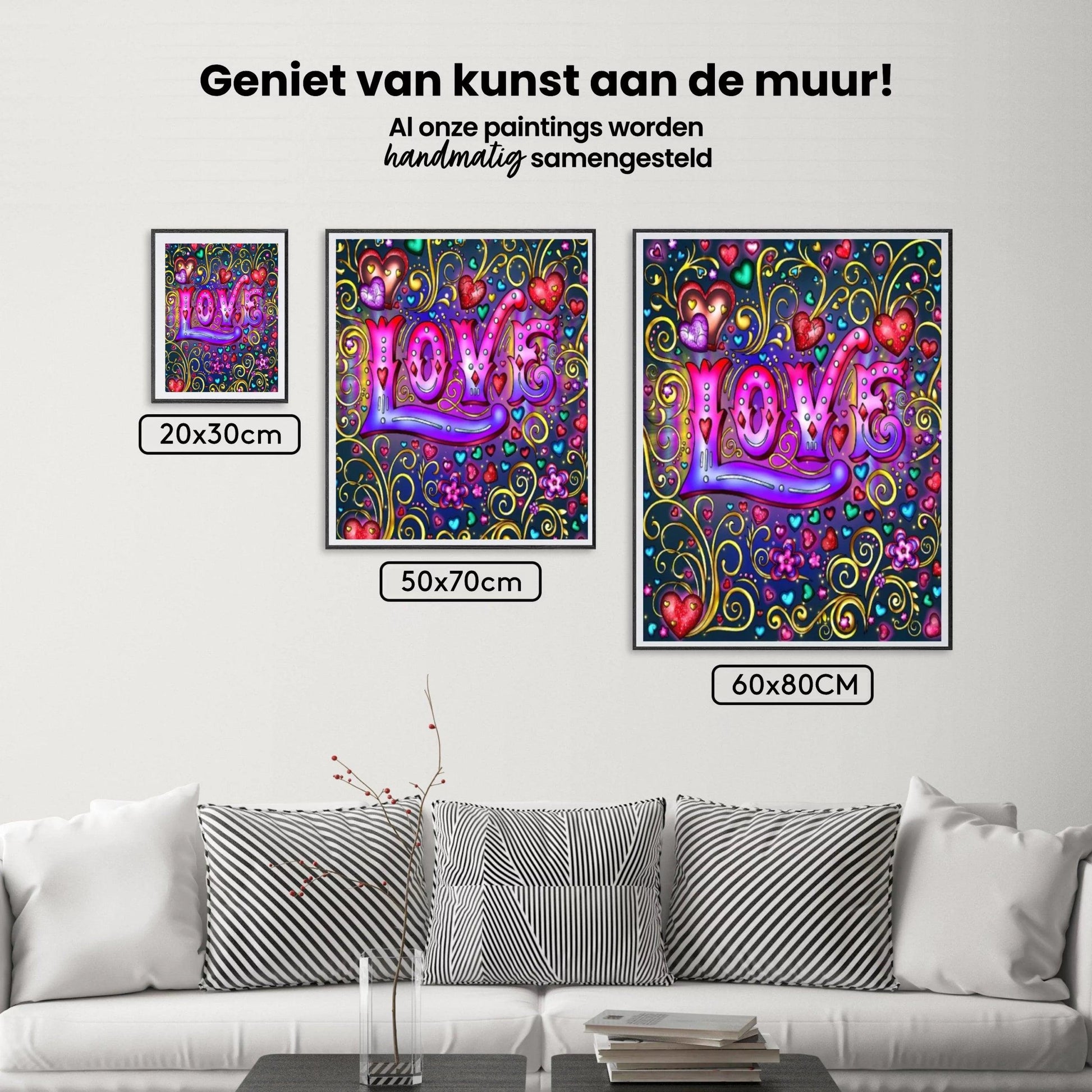 Diamantmaleri Kærlighed - SEOS Shop ®