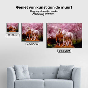 Diamantmaling med kærlige heste - SEOS Shop ® 