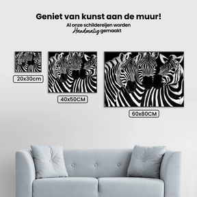 Diamantmaling Søde Zebraer – SEOS Shop ®