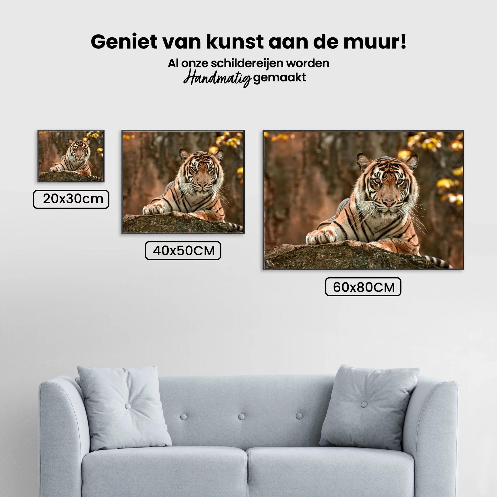 Diamantmaling Liggende Tiger - SEOS Shop ®