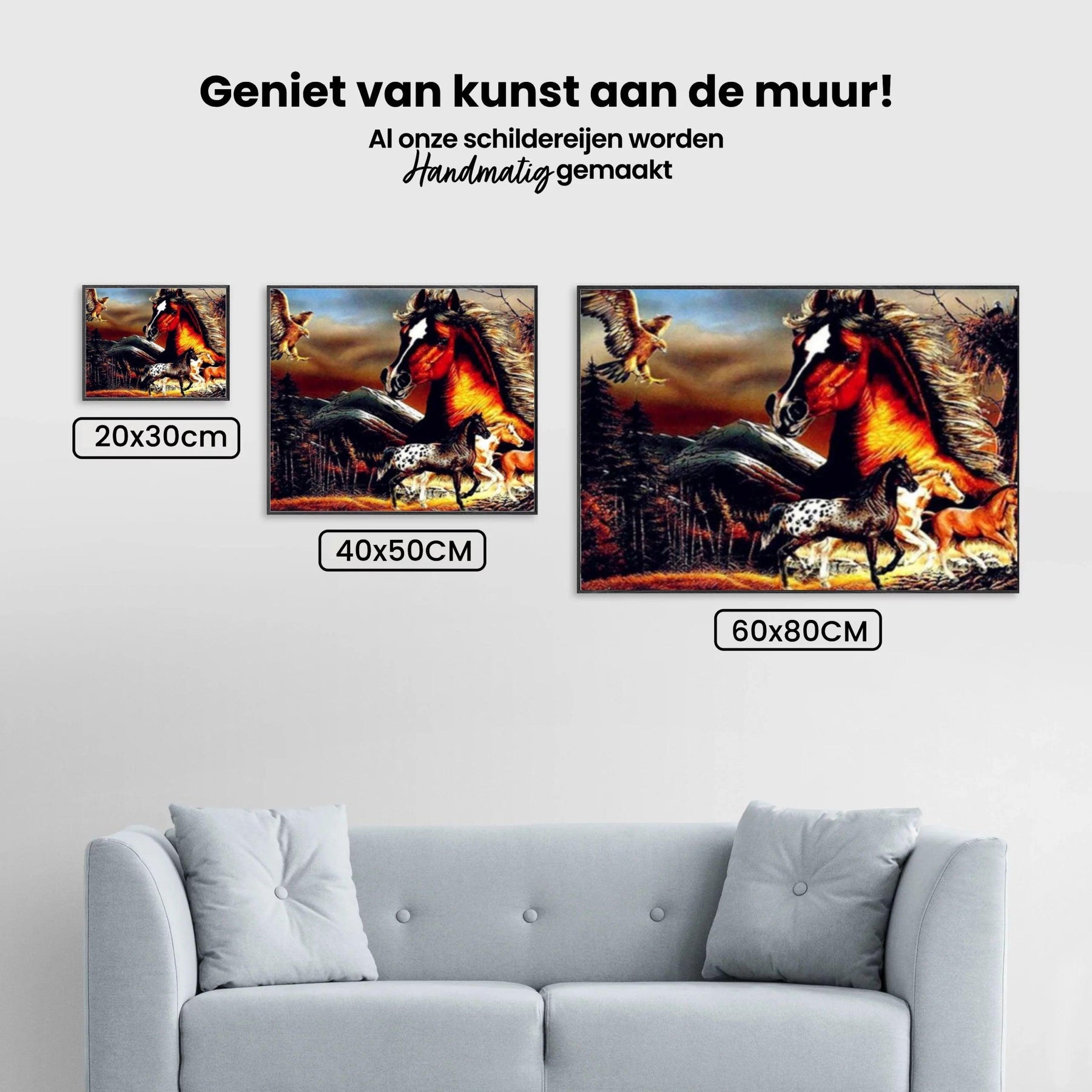 Diamantmaleri Mægtig Hest - SEOS Shop ® 