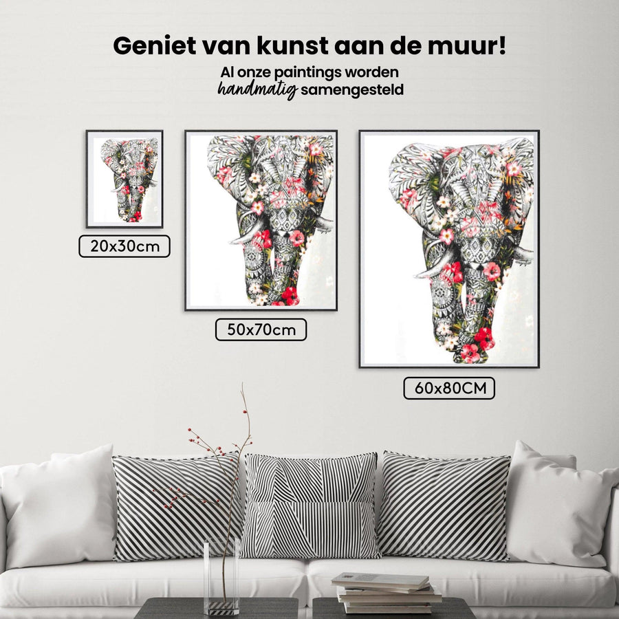 Diamantmaling Mandala Elefant - SEOS Shop ®