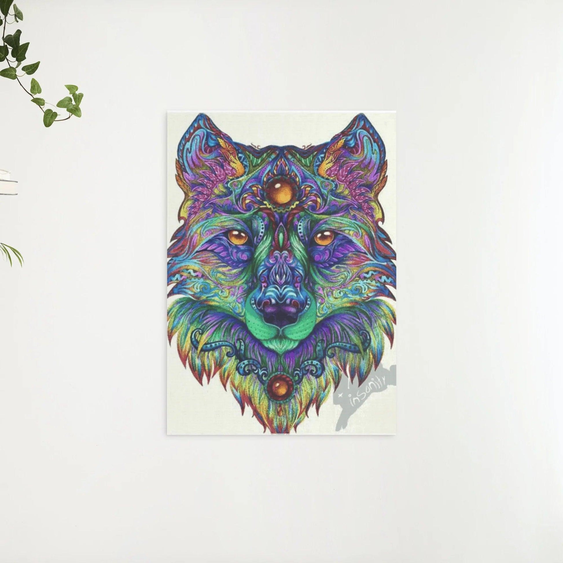 Diamantmaleri Mandala Ulv – SEOS Shop ®