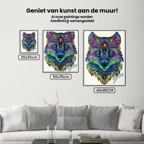 Diamantmaleri Mandala Ulv – SEOS Shop ®