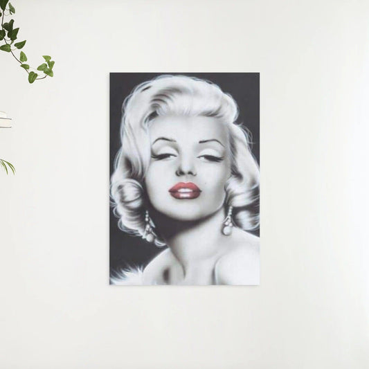 Diamantmaleri Marilyn Monroe i sort-hvid - SEOS Shop ®