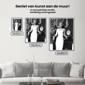 Diamantmaleri Marilyn Monroe stående portræt - SEOS Shop ®