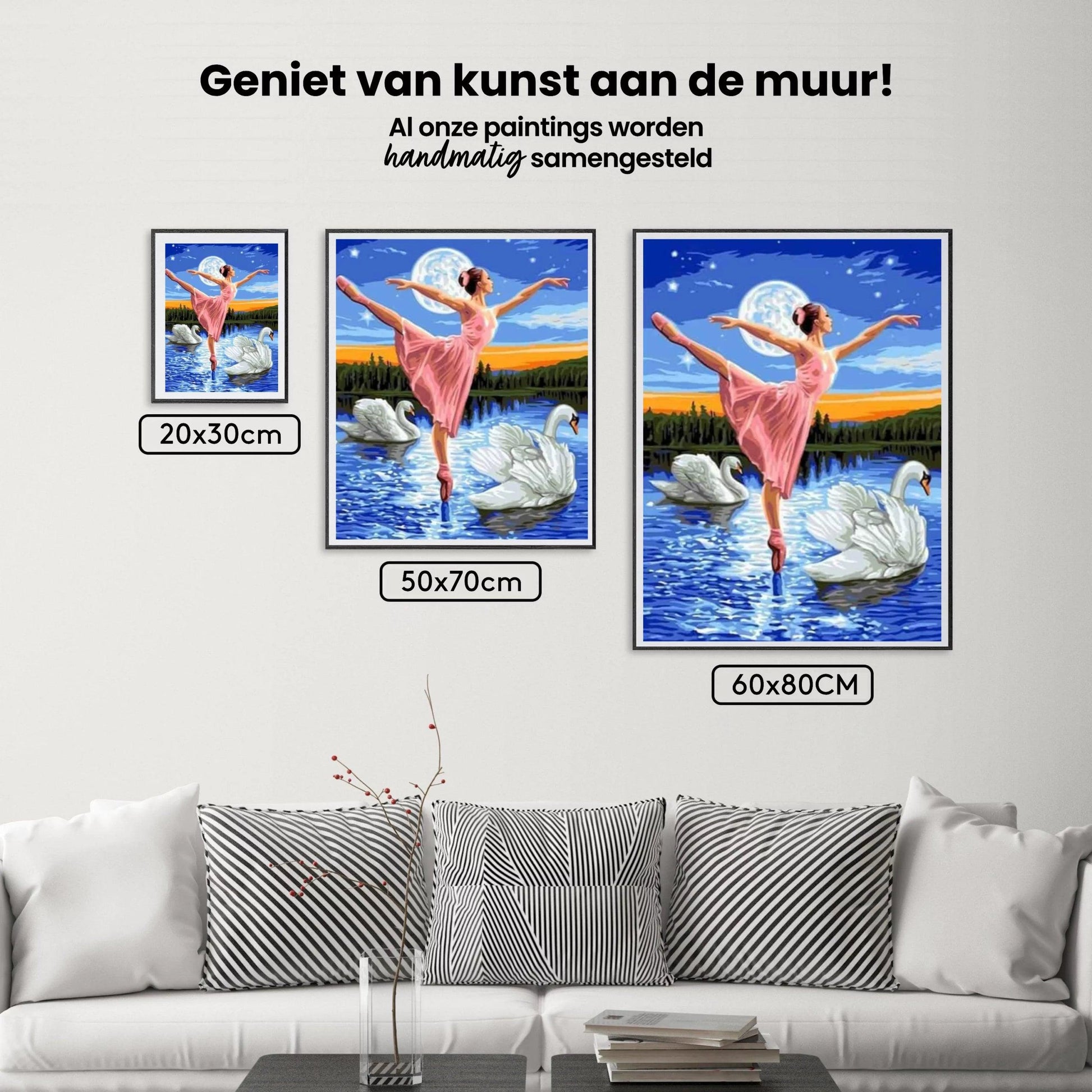 Diamantmaling Pige danser på vandet - SEOS Shop ®