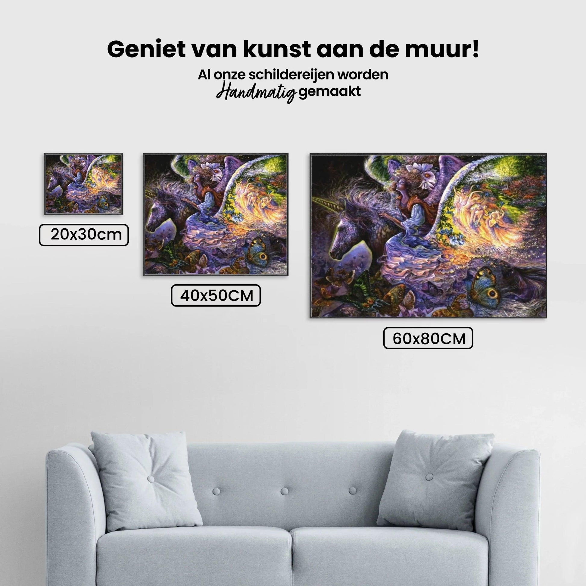 Diamantmaling Pige på fantasihesten - SEOS Shop ®
