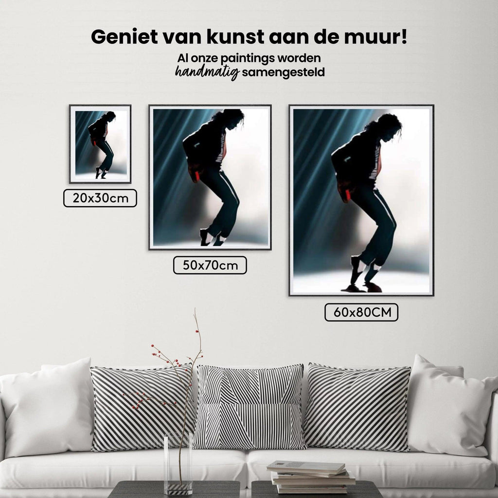 Diamantmaleri Michael Jackson danser - SEOS Shop ®
