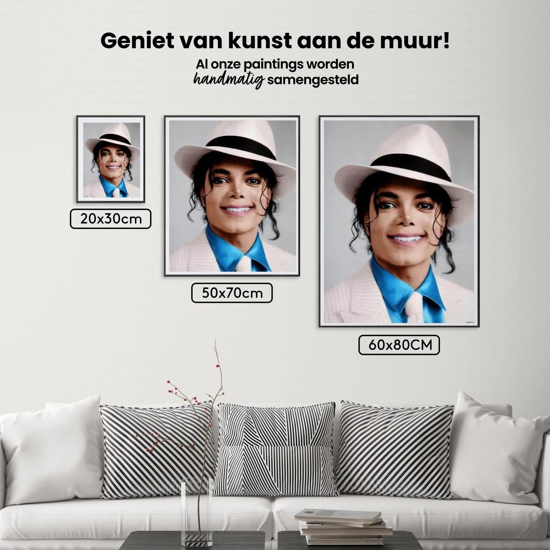 Diamantmaleri Michael Jackson portræt - SEOS Shop ®
