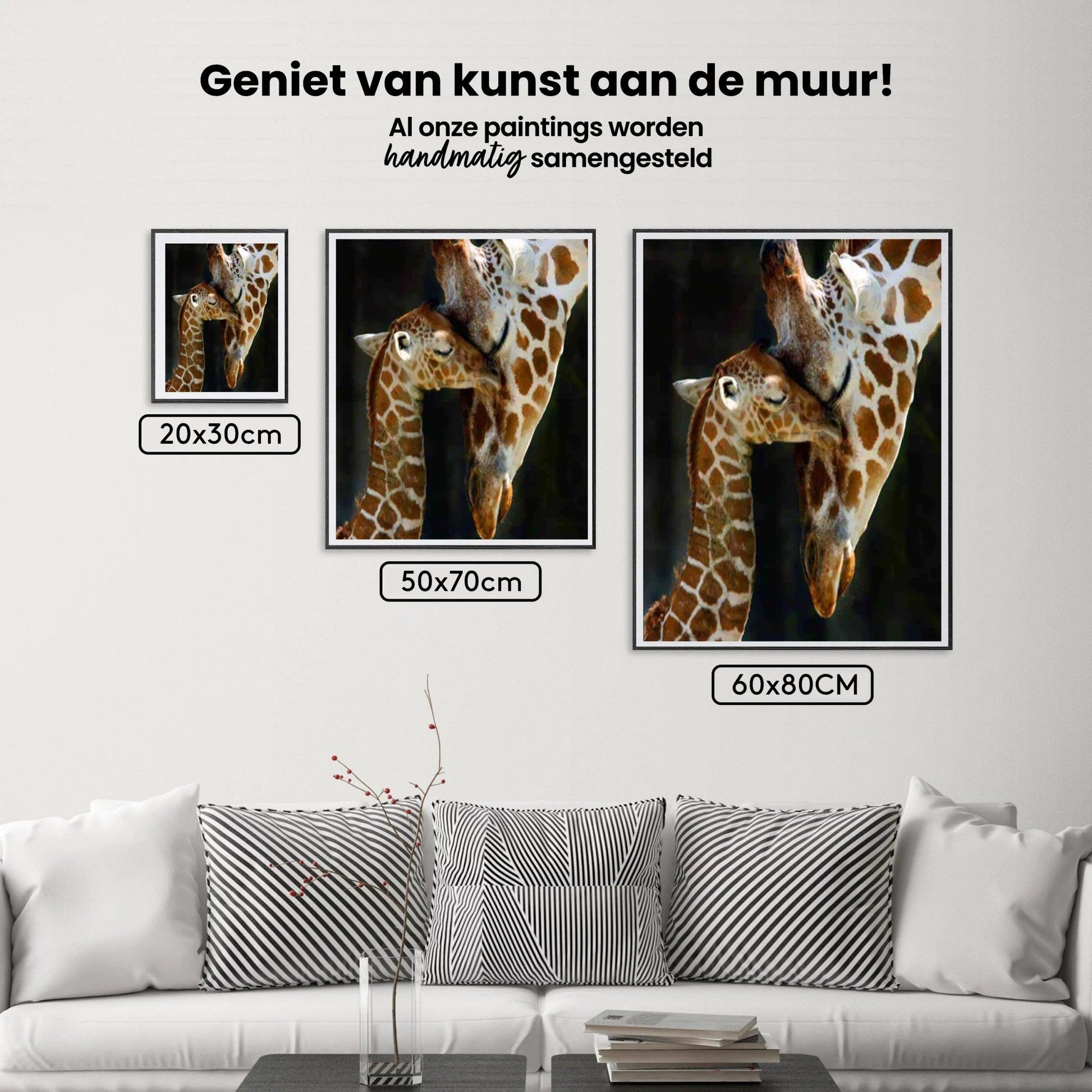 Diamantmaleri Mor Giraf med lille – SEOS Shop ®