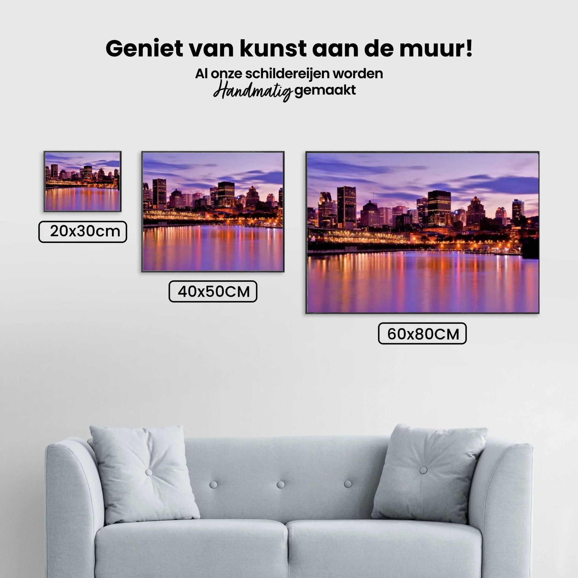 Diamantmaling Montreal om natten - SEOS Shop ®