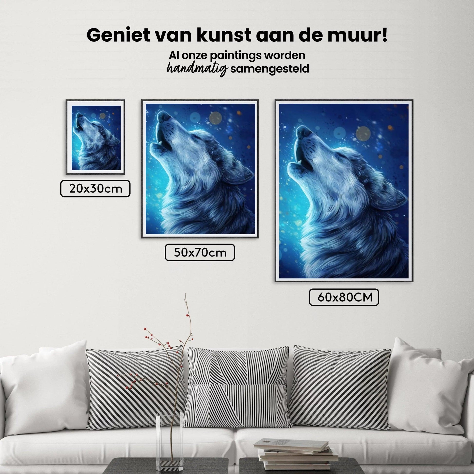 Diamantmaleri Smuk Ulvebrøl - SEOS Shop ®