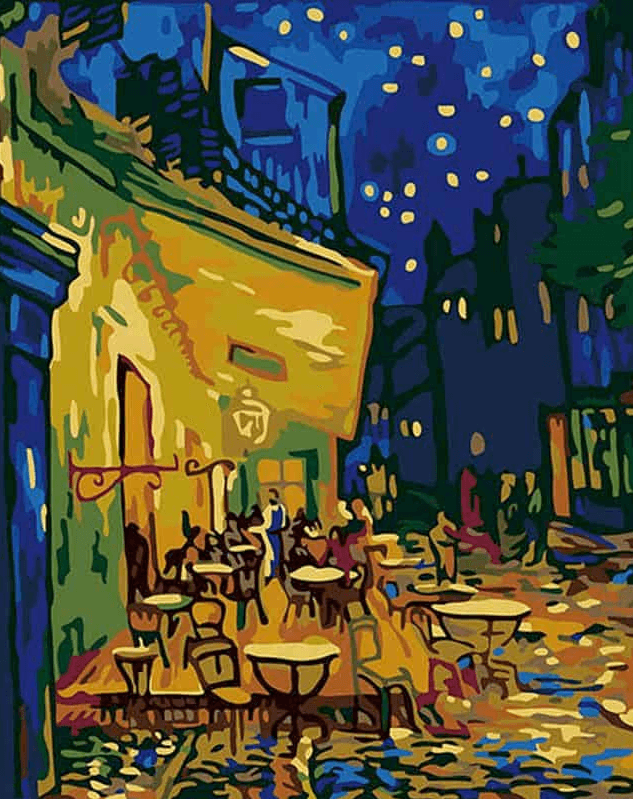 Diamantmaleri Smuk Nat Van Gogh - SEOS Shop ®