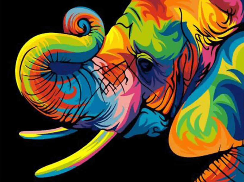 Diamantmaling - Elefant - SEOS®