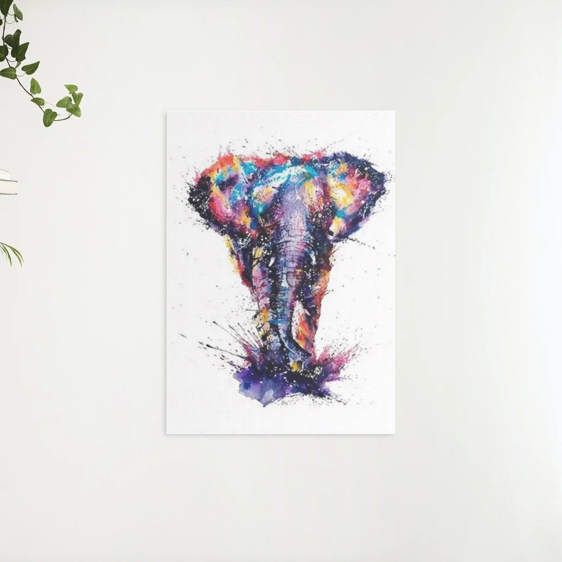 Diamantmaling Elefant med mange forskellige farver - SEOS Shop®