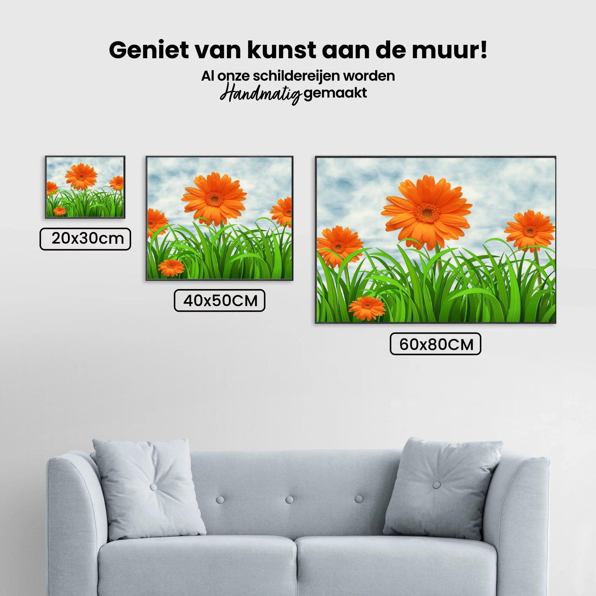 Diamantmaling Orange Tusindfryd - SEOS Shop ®