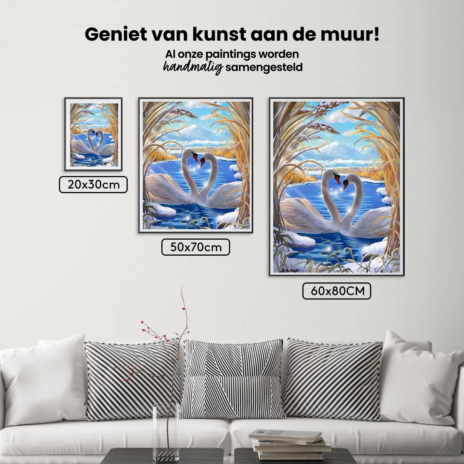 Diamantmaleri Par Svaner - SEOS Shop ®