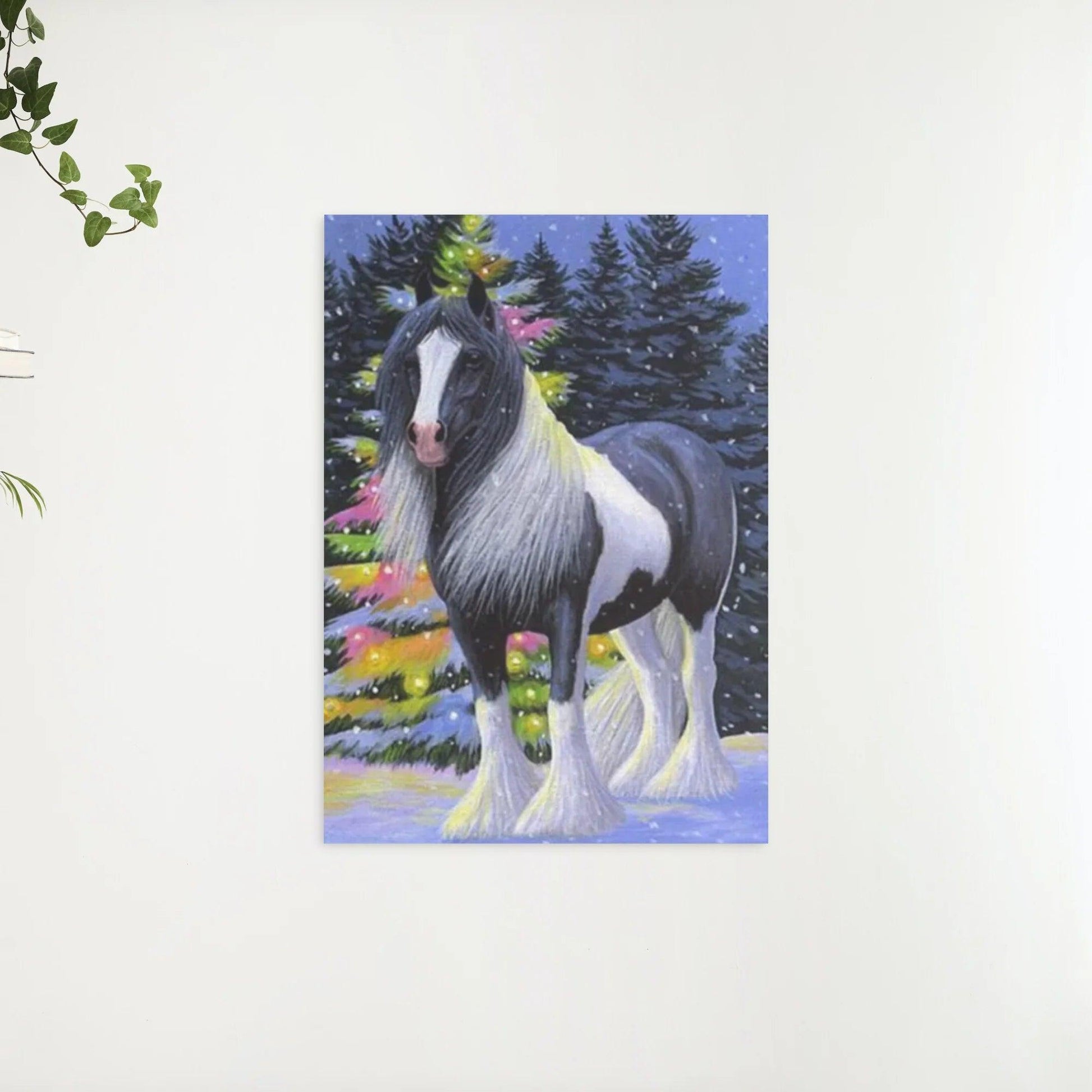 Diamantmaling Hest i sneen - SEOS Shop ® 