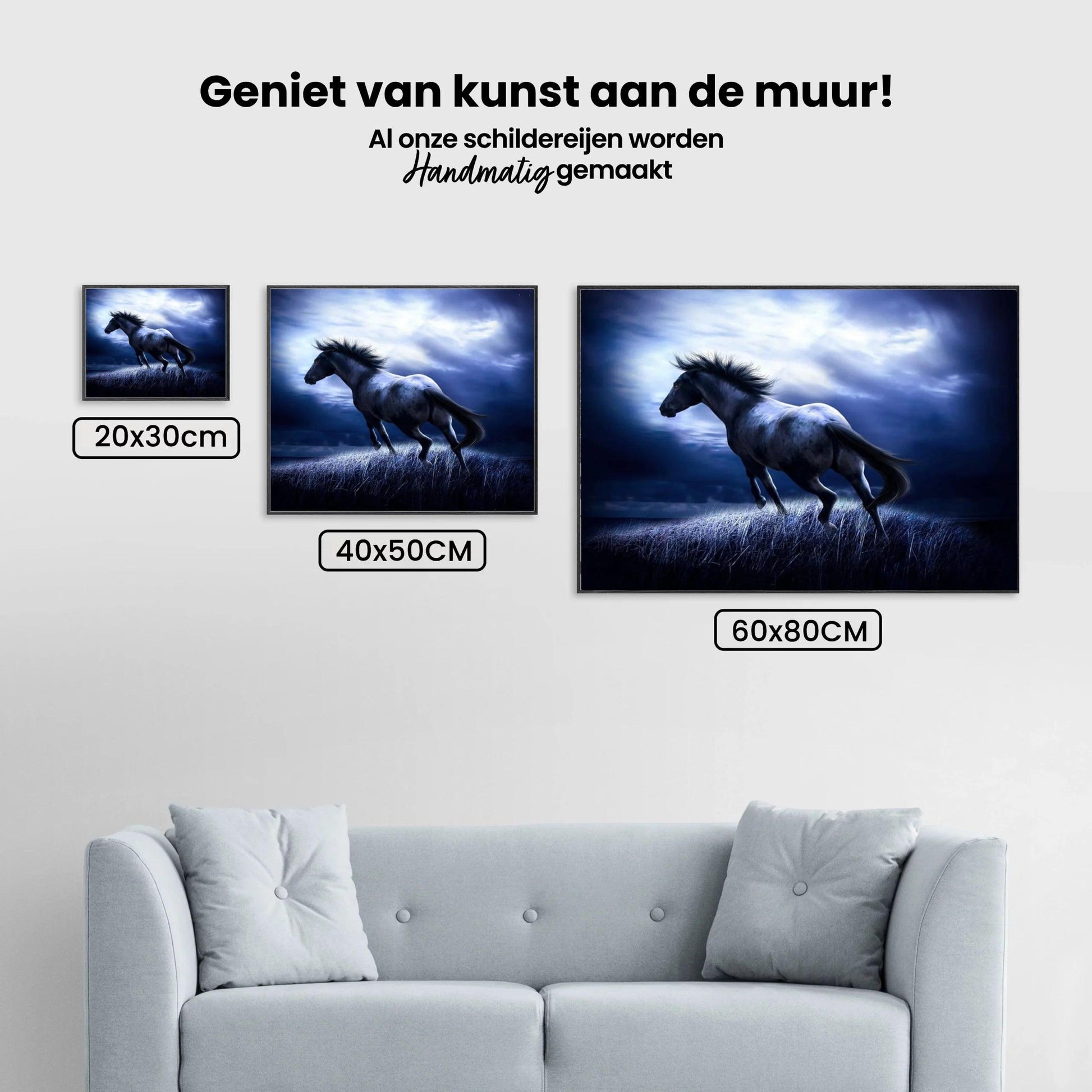 Diamantmaling Hest i mørket - SEOS Shop ®