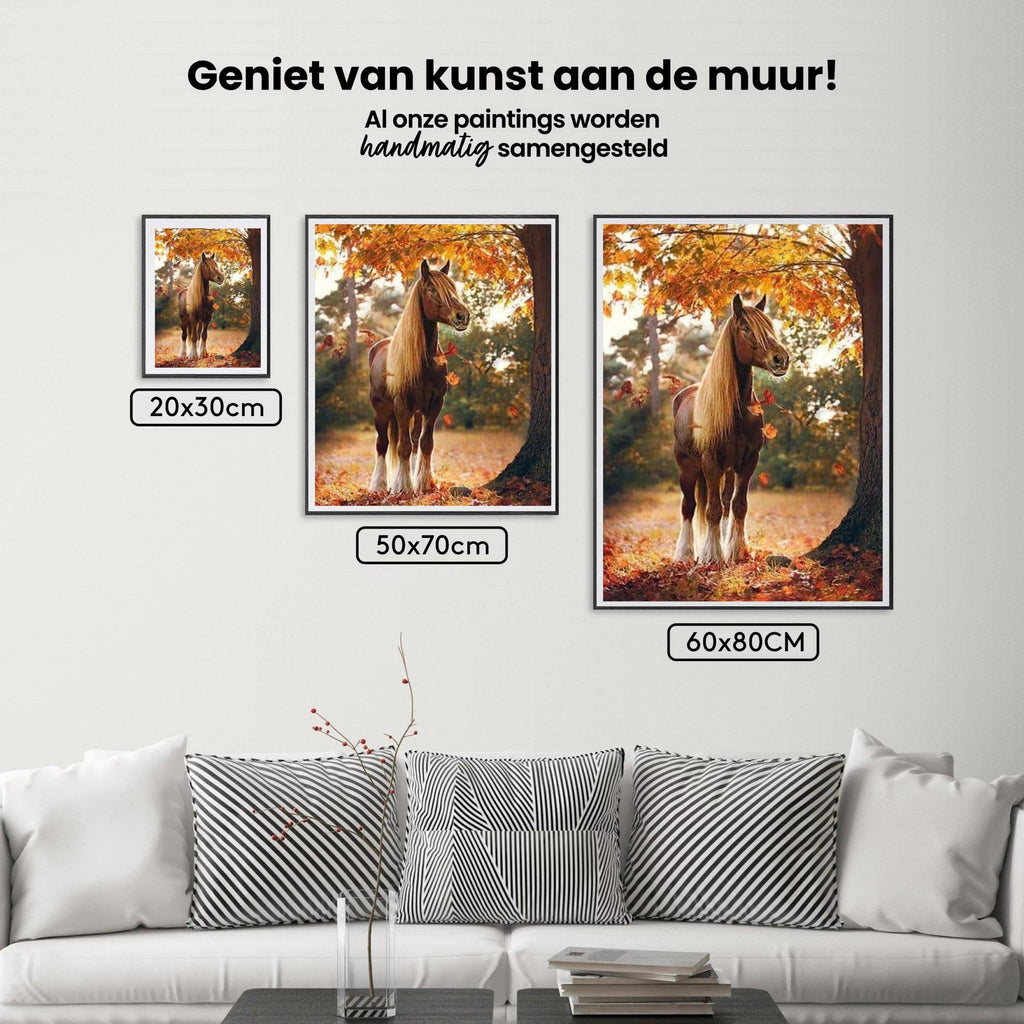 Diamantmaling Hest under træ - SEOS Shop ®