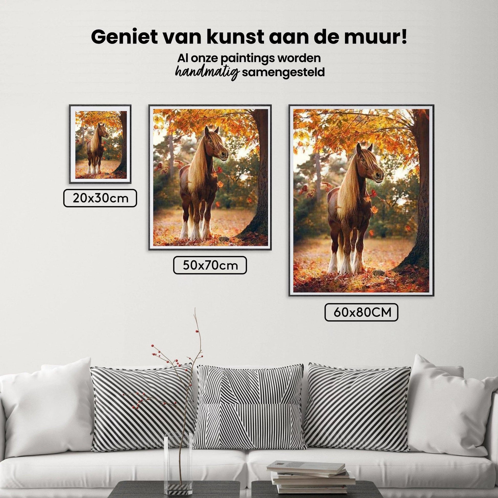 Diamantmaling Hest under træ - SEOS Shop ®
