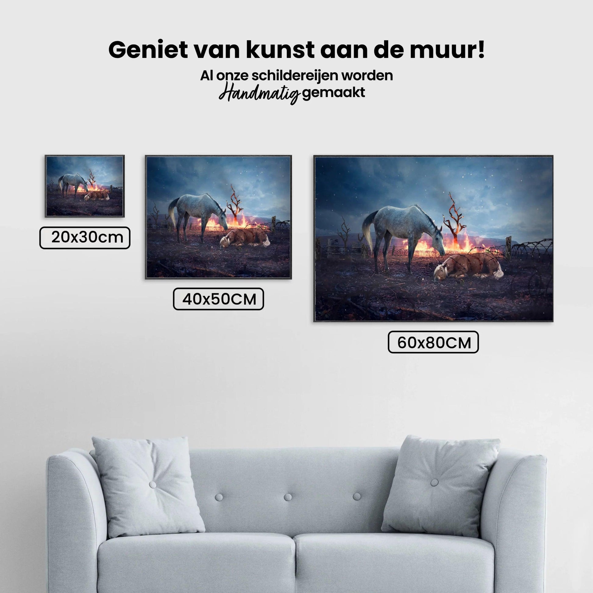 Diamantmaling Heste der hviler - SEOS Shop ®