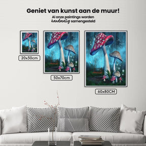 Diamantmaleri Lilla Svamp - SEOS Shop ®