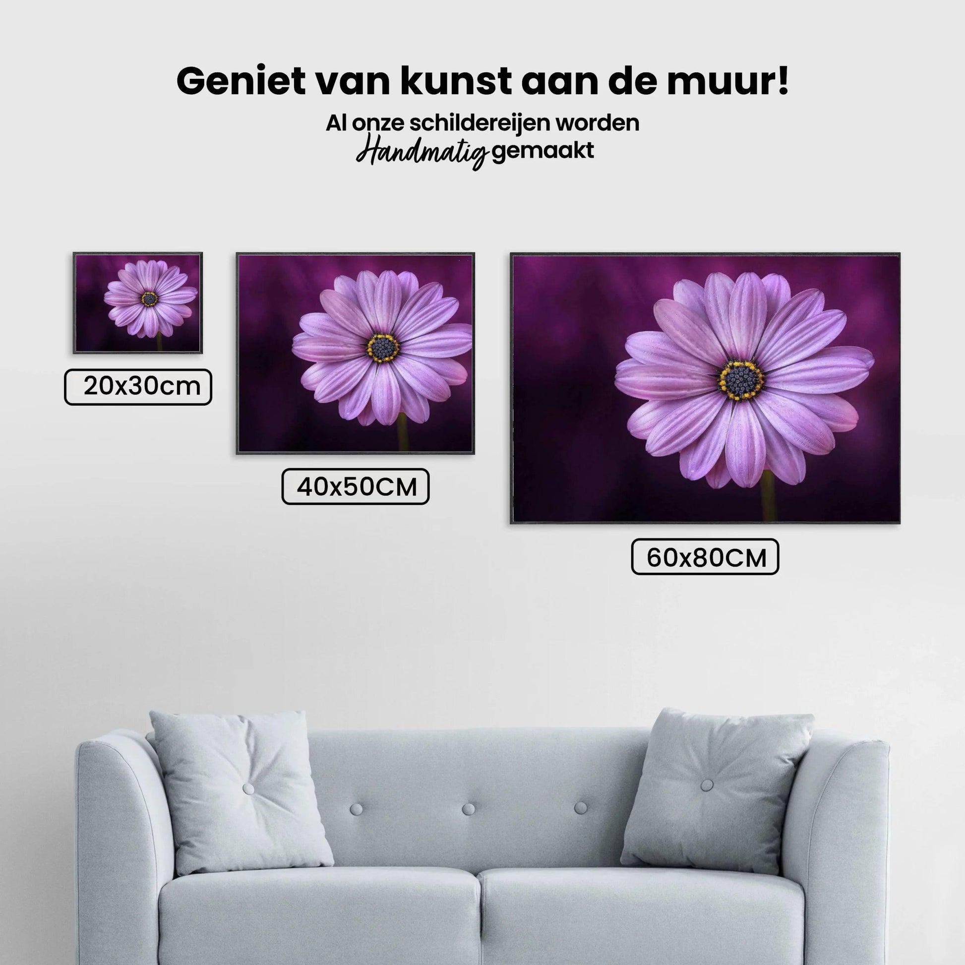 Diamantmaleri Lilla Blomst - SEOS Shop ®