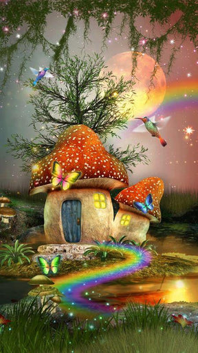 Diamantmaling Svampehus - SEOS Shop ®